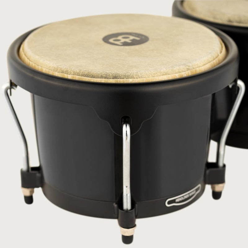 Meinl Percussion طقم طبول بونغو مع أصداف صناعية متينة لجميع الأحوال الجوية، سلسلة الرحلة - غير مصنوعة في الصين - رؤوس جلد الجاموس الطبيعي، ضمان لمدة 2 سنة - Image 5